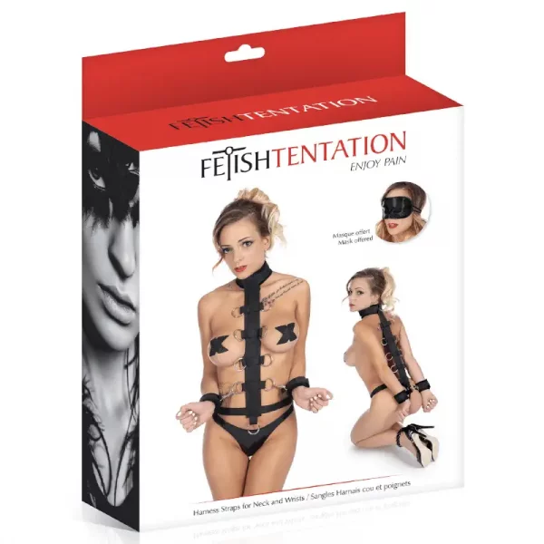 Conjunto Harness Straps for Neck and Wrists