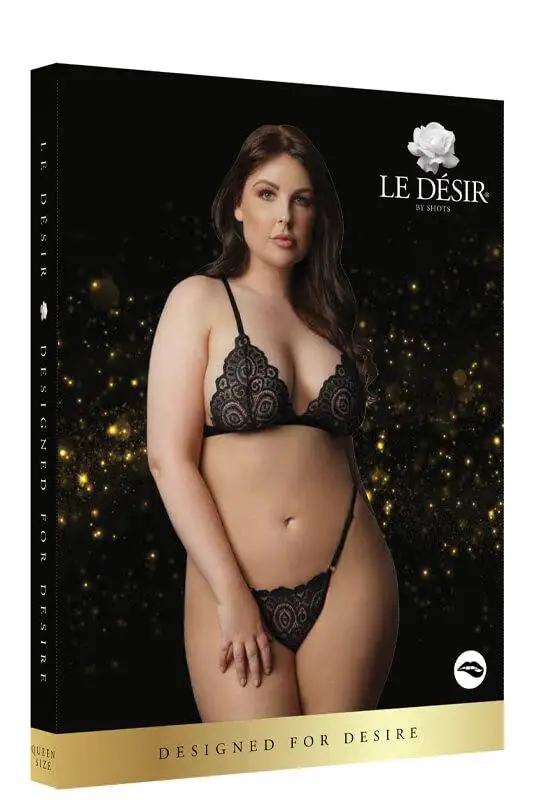Conjunto Magic Lace Velvet Le Désir by Shots Tamanho Grande