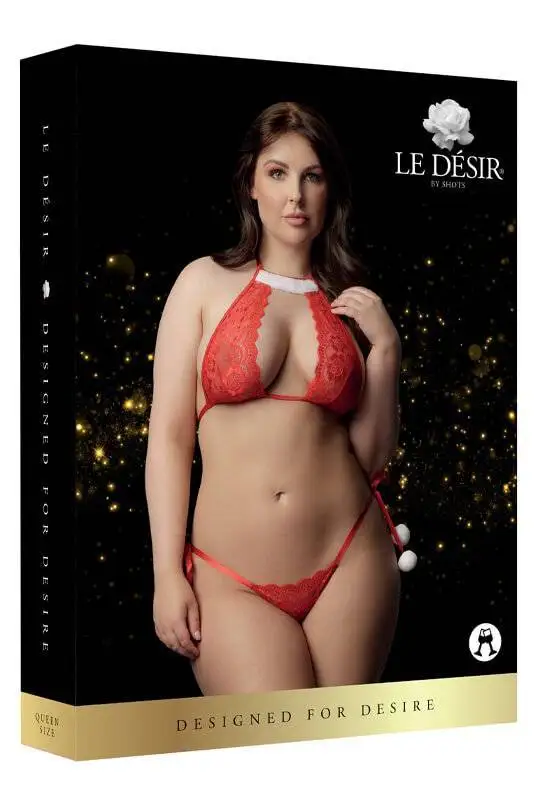 Conjunto Snow Angel Lace Le Désir by Shots Tamanho Grande