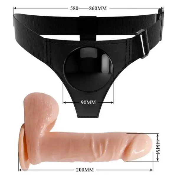 Conjunto Strap-on Universal Tom
