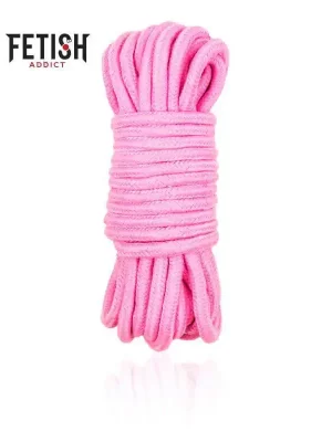 Corda Bondage 10 Metros Rosa Fetish Addict
