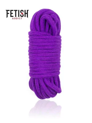 Corda Bondage 10 Metros Roxo Fetish Addict