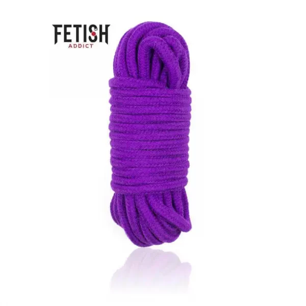 Corda Bondage 10 Metros Roxo Fetish Addict