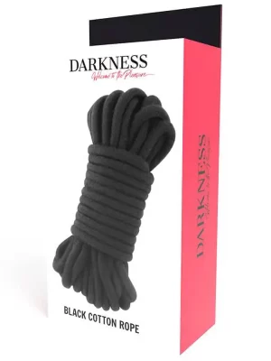 Corda de Bondage 10 Metros Darkness Preto