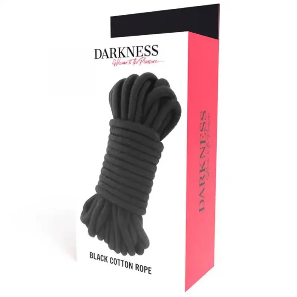 Corda de Bondage 10 Metros Darkness Preto