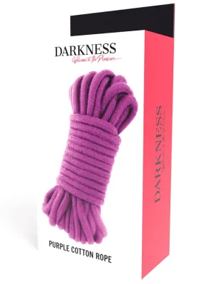 Corda de Bondage 10 Metros Darkness Roxo