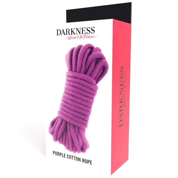 Corda de Bondage 10 Metros Darkness Roxo