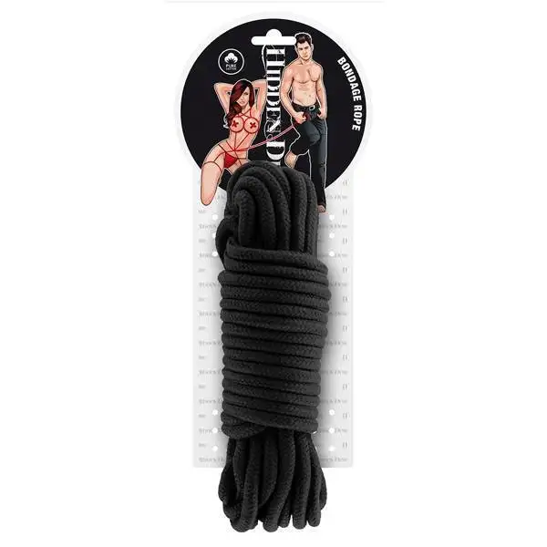 Corda de Bondage Hidden Desire 10 metros Preta