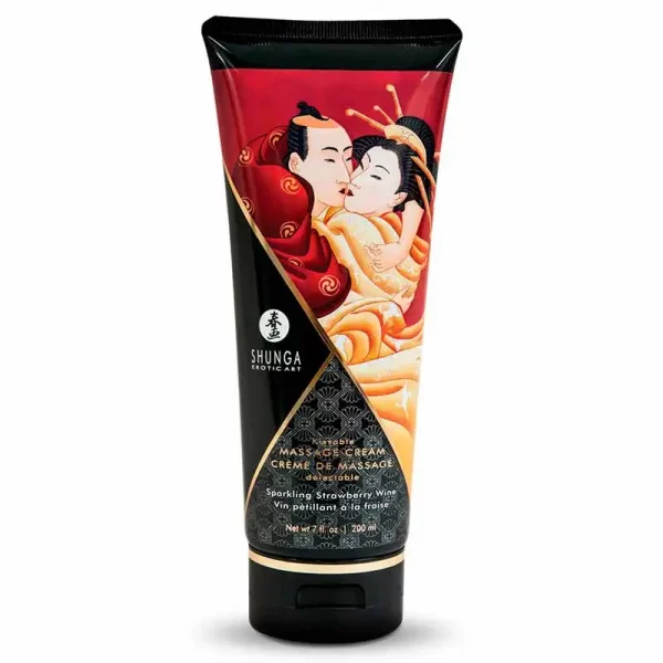 Creme de Massagem Shunga Champanhe de Morango