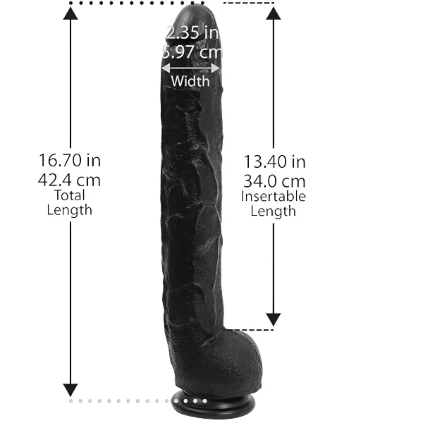 Dick Rambone Cock XXL Preto