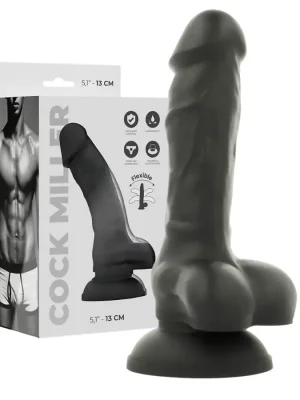 Dildo Cock Miller 13 Cm Preto