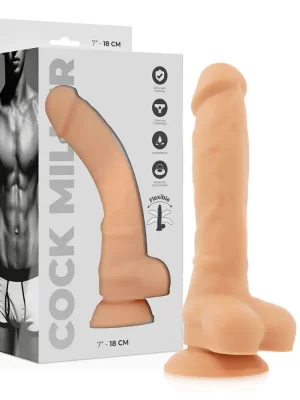 Dildo Cock Miller 18 cm Natural