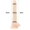 Dildo Cock Miller 24 cm Natural