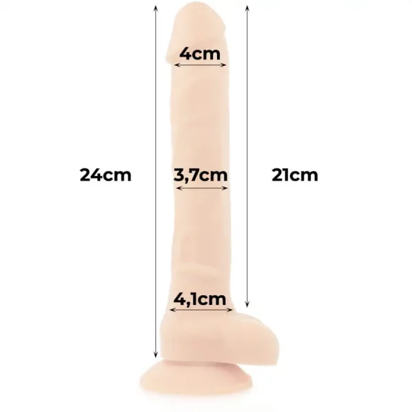 Dildo Cock Miller 24 cm Natural