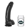 Dildo com Escroto Junio 24 cm