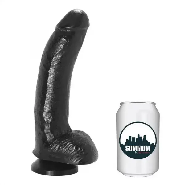 Dildo com Escroto Junio 24 cm