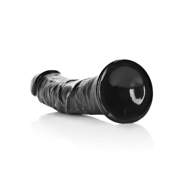 Dildo Curved sem Testículos 10"/25,5 cm Preto