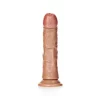 Dildo Curved sem Testículos 6"/15,5 cm Mulato