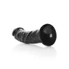 Dildo Curved sem Testículos 6"/15,5 cm Preto
