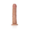 Dildo Curved sem Testículos 8"/20,5 cm Mulato