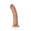 Dildo Curved sem Testículos 8"/20,5 cm Mulato