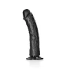 Dildo Curved sem Testículos 8"/20,5 cm Preto