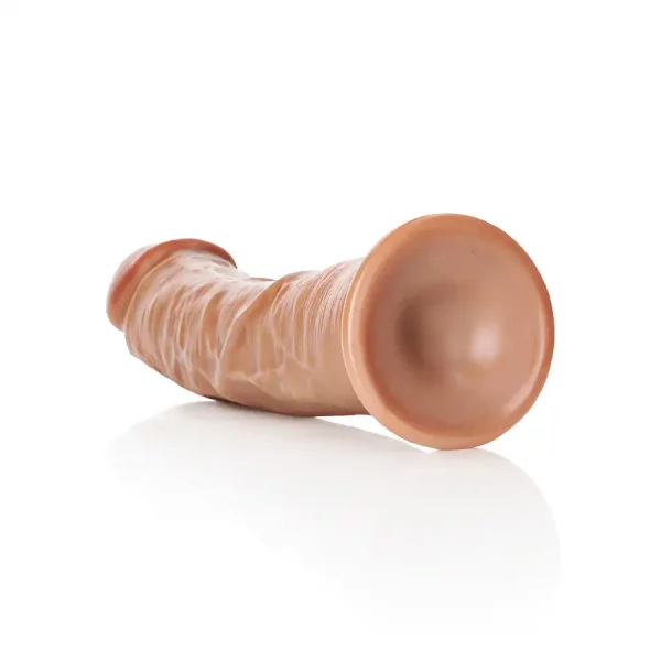 Dildo Curved sem Testículos 9"/23 cm Mulato