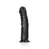 Dildo Curved sem Testículos 9"/23 cm Preto