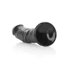 Dildo Curved sem Testículos 9"/23 cm Preto
