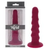 Dildo Discreto com Ventosa Ribbed Dong 17,2 cm Fúcsia