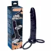 Dildo Dupla Penetração Anal Special Preto