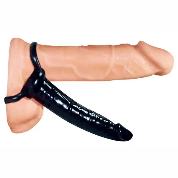 Dildo Dupla Penetração Anal Special Preto