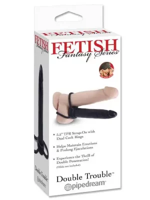 Dildo Dupla Penetração Double Trouble