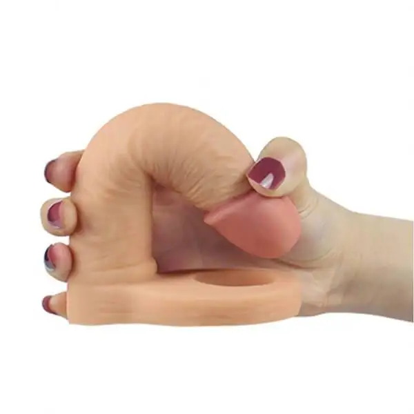 Dildo Dupla Penetração Ultra Soft Double Lovetoy 5.8"