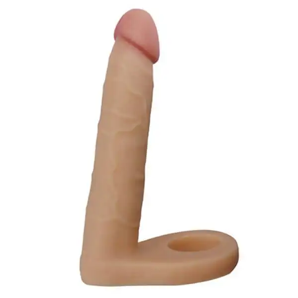 Dildo Dupla Penetração Ultra Soft Double Lovetoy 6.25"