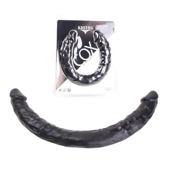 Dildo Duplo Kiotos Cox 027 40cm Preto