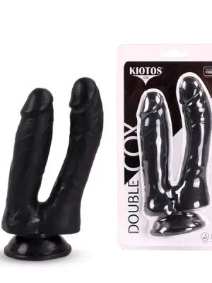 Dildo Duplo Kiotos Cox 030 Preto