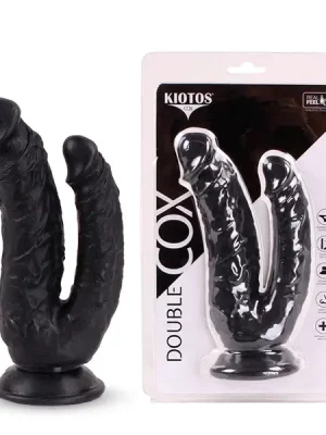 Dildo Duplo Kiotos Cox 031 Preto