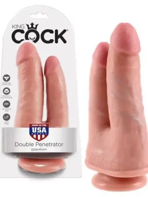 Dildo Duplo Realístico King Cock
