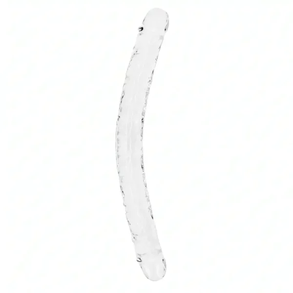 Dildo Duplo Transparente 45 cm