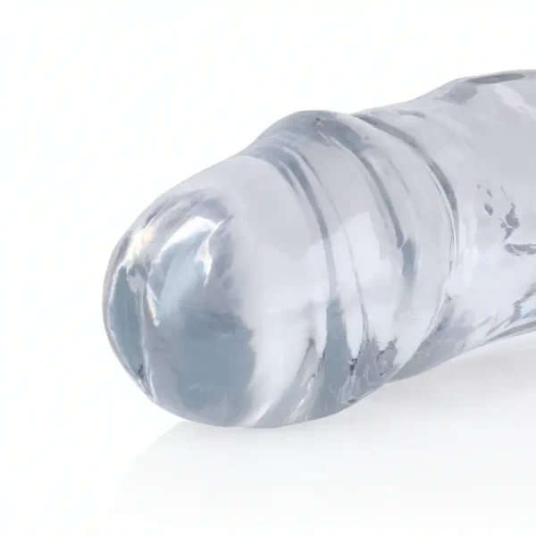 Dildo Duplo Transparente 45 cm