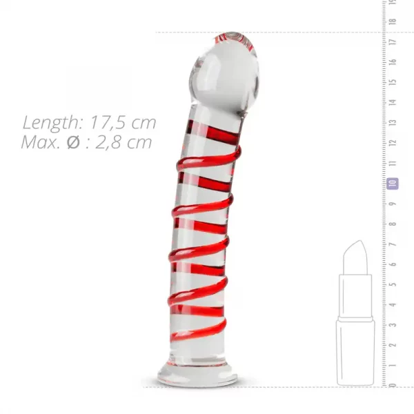 Dildo em Vidro Gildo nº 15