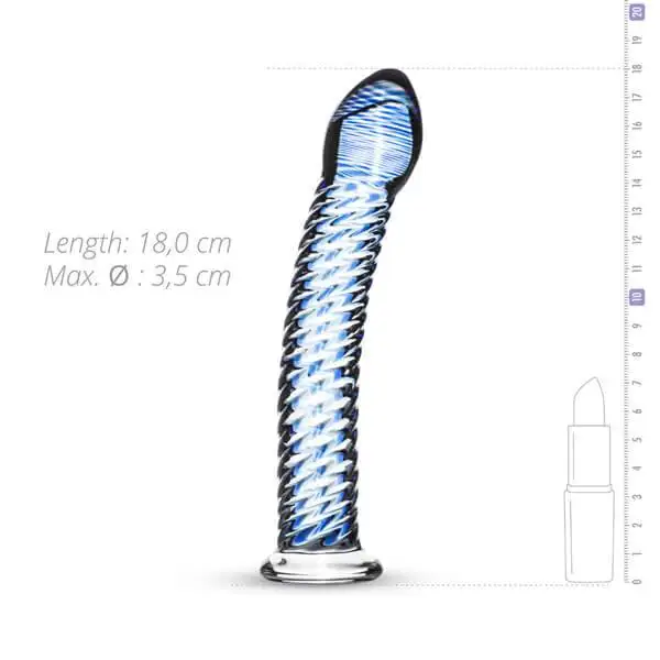 Dildo em Vidro Gildo nº 5