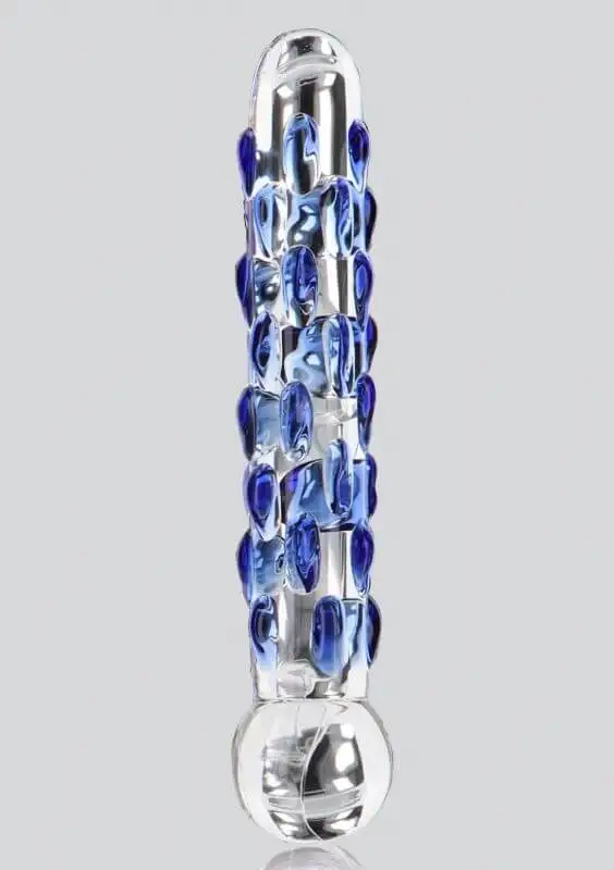 Dildo em Vidro Glass Worxx Diamond Dazzler