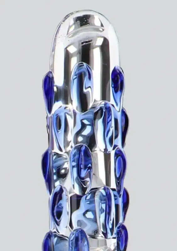 Dildo em Vidro Glass Worxx Diamond Dazzler