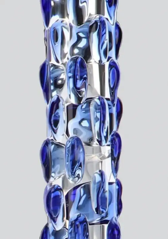 Dildo em Vidro Glass Worxx Diamond Dazzler