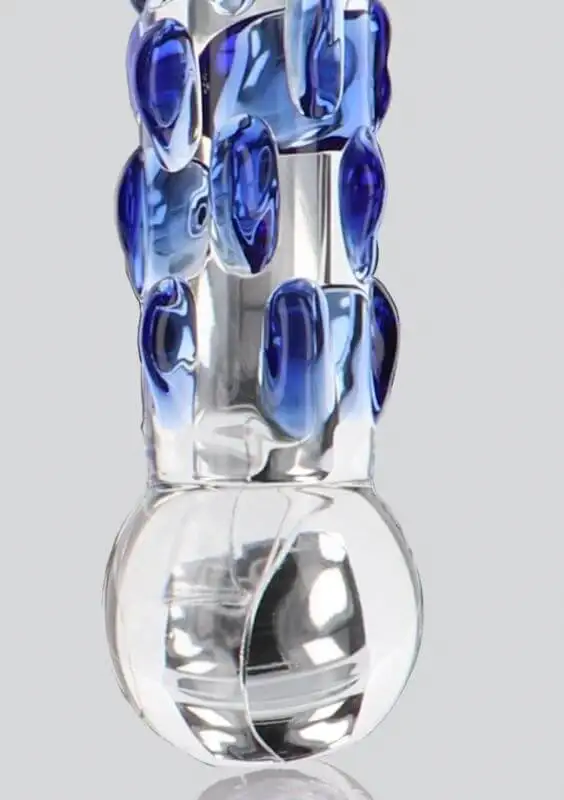 Dildo em Vidro Glass Worxx Diamond Dazzler