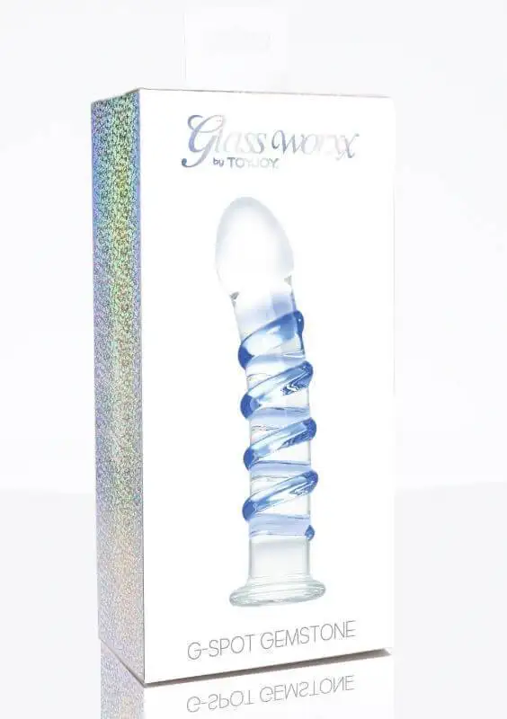 Dildo em Vidro Glass Worxx G-Spot Gemstone
