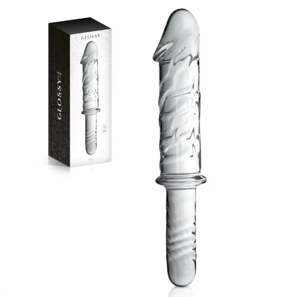 Dildo em Vidro Glossy nº 12