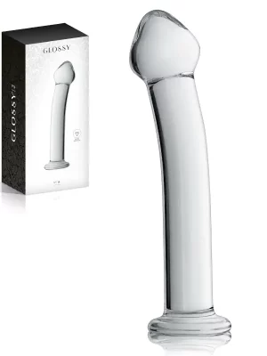 Dildo em Vidro Glossy nº 14